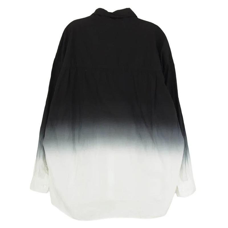グラフペーパー 24SS GM241-50001C Broad L/S Oversized Regular Collar Shirt ブロード オーバーサイズド グラデーション レギュラーカラー 長袖 シャツ 買取実績 画像