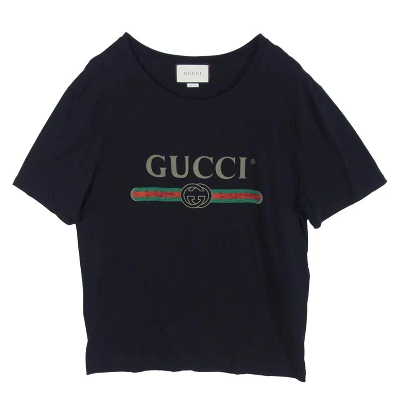 グッチ 440103 X3F05 ロゴ ウォッシュド オーバーサイズ 半袖Tシャツ 買取実績