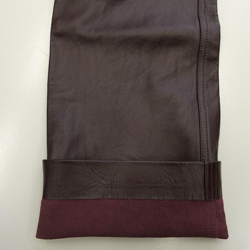 グッチ 713493 XNATN イタリア製 カウレザー ストレート パンツ 買取実績 画像