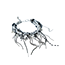 ガンダ JUNK HEAVEN DROP BRACELET/A ジャンクヘブン ドロップ ブスレット 画像