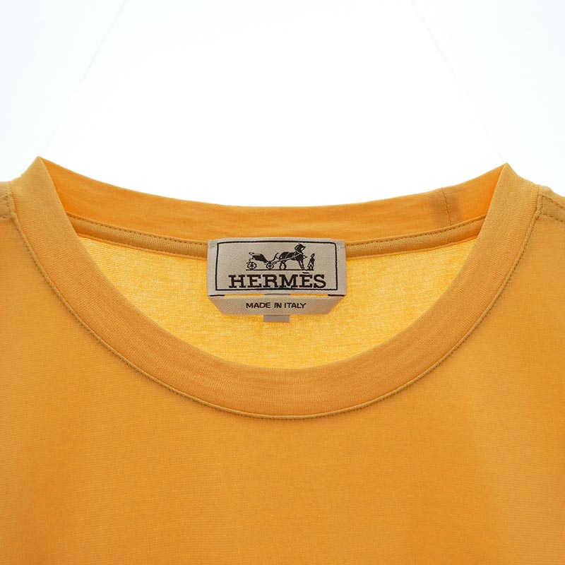 エルメス クルーネック コットン 半袖 ポケット Tシャツ 買取実績 画像