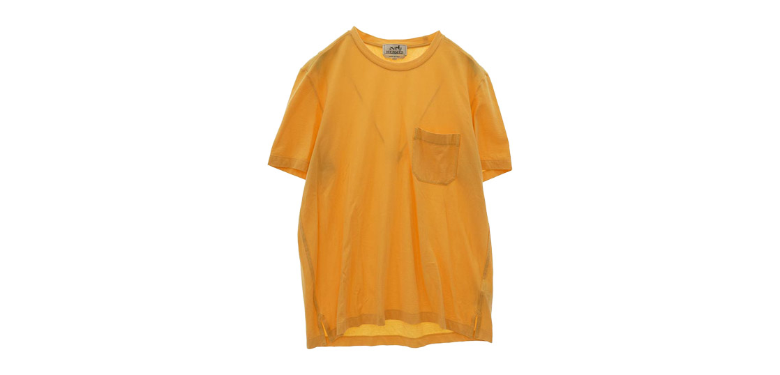 エルメス クルーネック コットン 半袖 ポケット Tシャツ 買取実績
