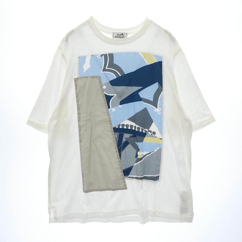 エルメス ジオメトリック パネル 切替 半袖 Tシャツ カットソー 買取実績