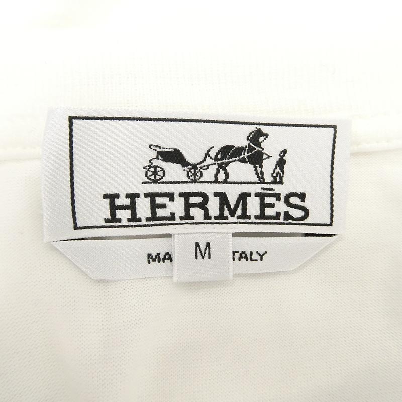 エルメス ジオメトリック パネル 切替 半袖 Tシャツ カットソー 買取実績 画像