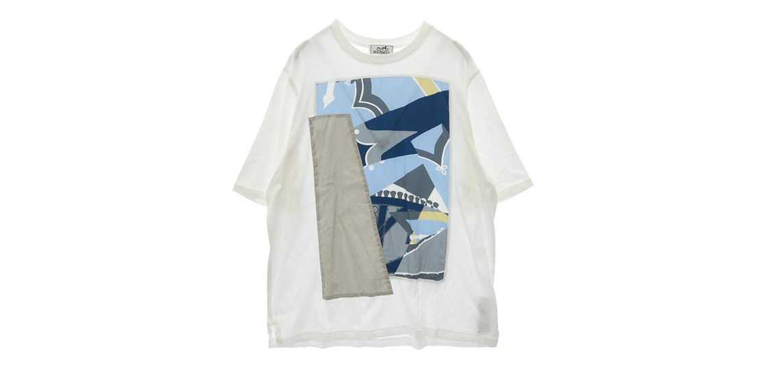 エルメス ジオメトリック パネル 切替 半袖 Tシャツ カットソー 買取実績