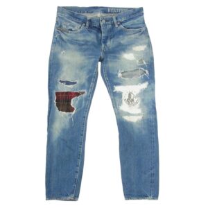 ヒステリックグラマー 0143AP07 クラッシュ加工 CPR加工 ダメージ デニム パンツ 買取実績