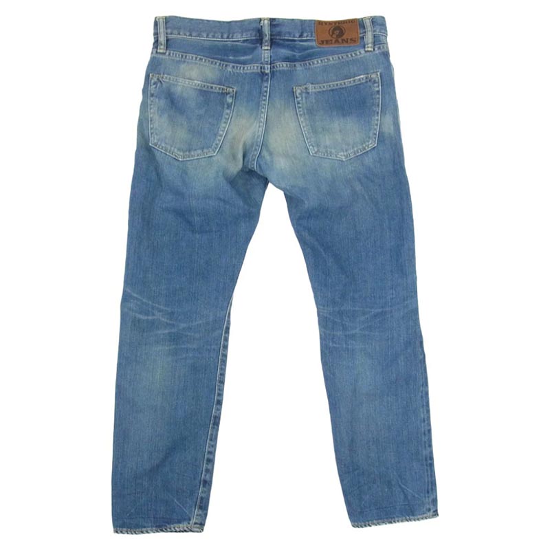ヒステリックグラマー 0143AP07 クラッシュ加工 CPR加工 ダメージ デニム パンツ 買取実績 画像