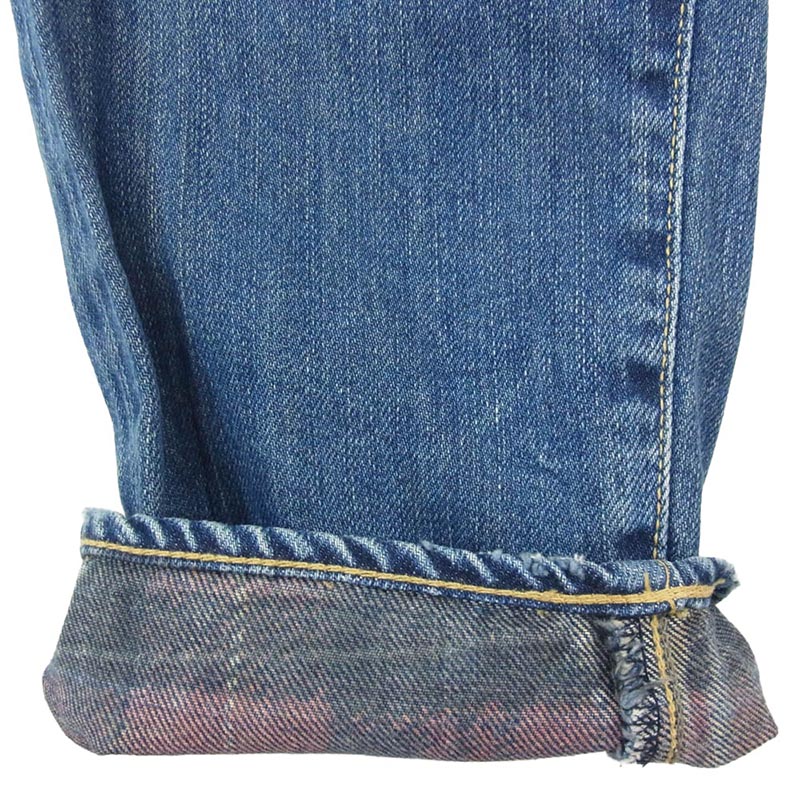 ヒステリックグラマー 0143AP07 クラッシュ加工 CPR加工 ダメージ デニム パンツ 買取実績 画像