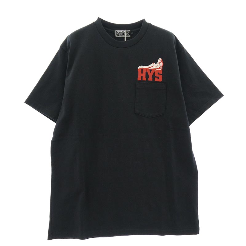 ヒステリックグラマー 26SS 02261CT21 I WANT MORE HYS ポケット付き プリント 半袖 Tシャツ 買取実績