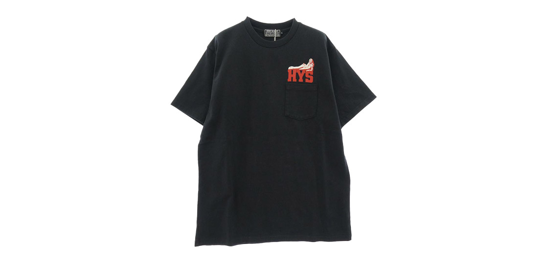ヒステリックグラマー 26SS 02261CT21 I WANT MORE HYS ポケット付き プリント 半袖 Tシャツ 買取実績