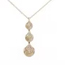 3 DOTS ネックレス 0.50CT 画像