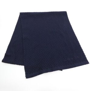 ルイヴィトン M75130 エシャルプ マイクロダミエ カシミア混 コットン ロゴ 刺繍 マフラー ストール 買取実績 画像