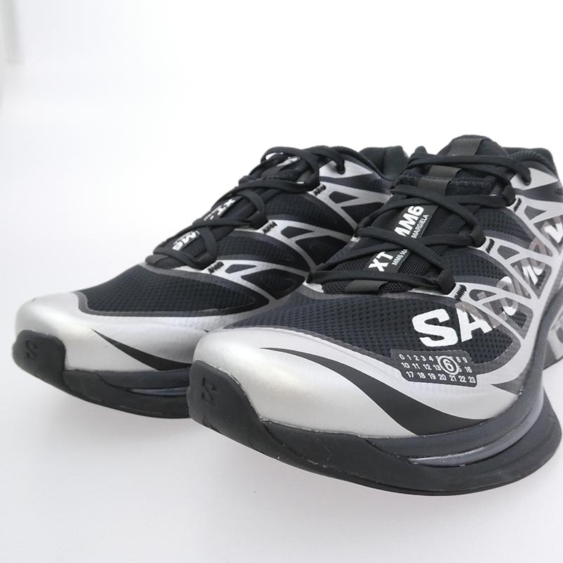 メゾンマルジェラ SH1WS0020-P6303 x Salomon サロモン MM6 エムエムシックス XT-MM6 Black Ftw Silver ブラック シルバー スニーカー 買取実績 画像