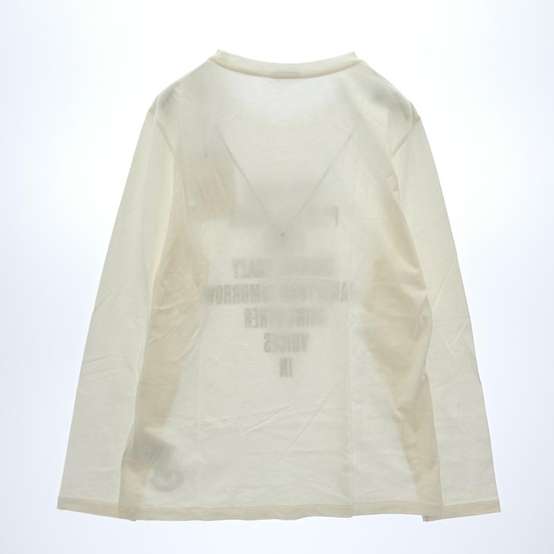 モンクレール 21AW G20938D00002 829FB LS TSHIRT KEEP WARM PUSH メッセージ 裾 ロゴプリント クルーネック 長袖 Ｔシャツ カットソー 買取実績 画像