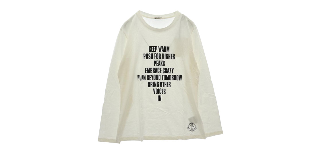 モンクレール 21AW G20938D00002 829FB LS TSHIRT KEEP WARM PUSH 買取実績