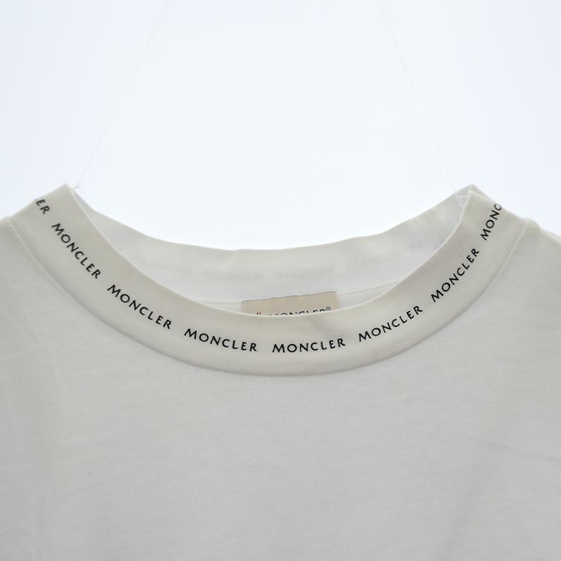 モンクレール 22SS H10918D00007 8390T LS TSHIRT ネック ロゴプリント ショルダーワッペン クルーネック 長袖 Ｔシャツ カットソー 買取実績 画像