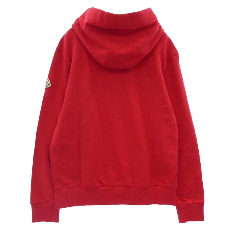 モンクレール 23SS I10918G00023 809KR モンクレールジャパンタグ FELPA CON CAPPUCCIO ワッペン付 ドローストリング刺繍 プルオーバーパーカー 買取実績 画像