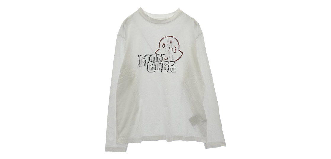 モンクレール 24AW J20918D00019 89AJS LS TSHIRT 買取実績