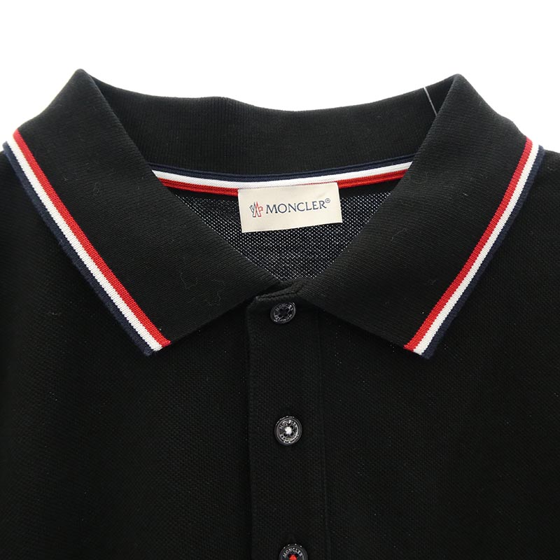 モンクレール F20918B70100 84556 モンクレールジャパンタグ MAGLIA POLO MANICA LUNGA ワッペン付 長袖 ポロシャツ 買取実績 画像