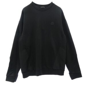 モンクレール H10918G0002 809KR モンクレールジャパンタグ MAGLIA GIROCOLLO ラバーワッペン付 メッシュ切替 スウェット トレーナー 買取実績