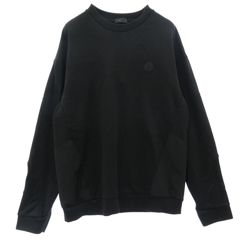 モンクレール H10918G0002 809KR モンクレールジャパンタグ MAGLIA GIROCOLLO ラバーワッペン付 メッシュ切替 スウェット トレーナー 買取実績