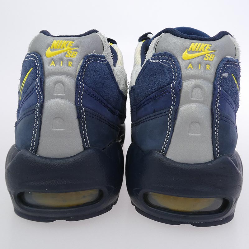 ナイキエスビー HQ-8492-400 x Eric Koston エリック・コストン Air Max 95 Obsidian and Speed Yellow エアマックス オブシディアン アンド スピードイエロー スニーカー 買取実績 画像