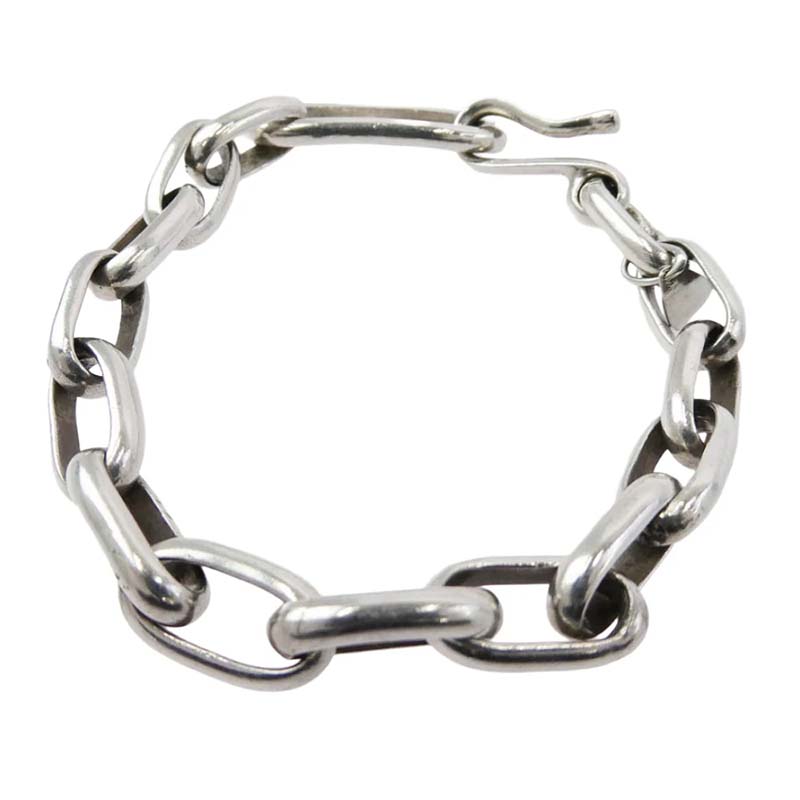 レイアダカイ Navajo ナバホ族 Handmade chain Bracelet Heavy  シルバー系 買取実績