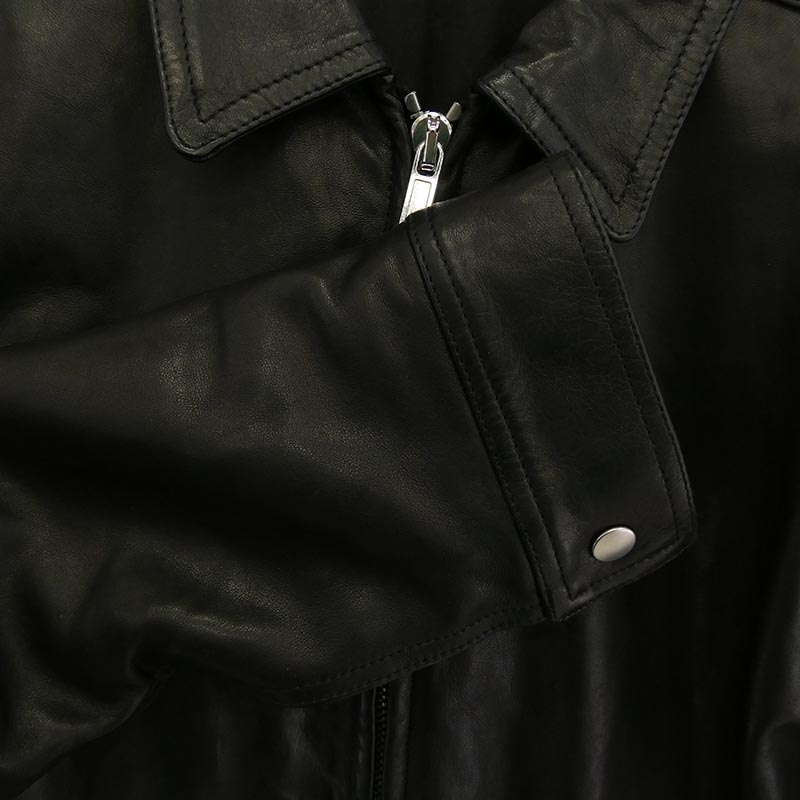 リックオウエンス 23AW RU02C7766-LNV BRAD JACKET レザー 中綿 ブラッド ジャケット 買取実績 画像