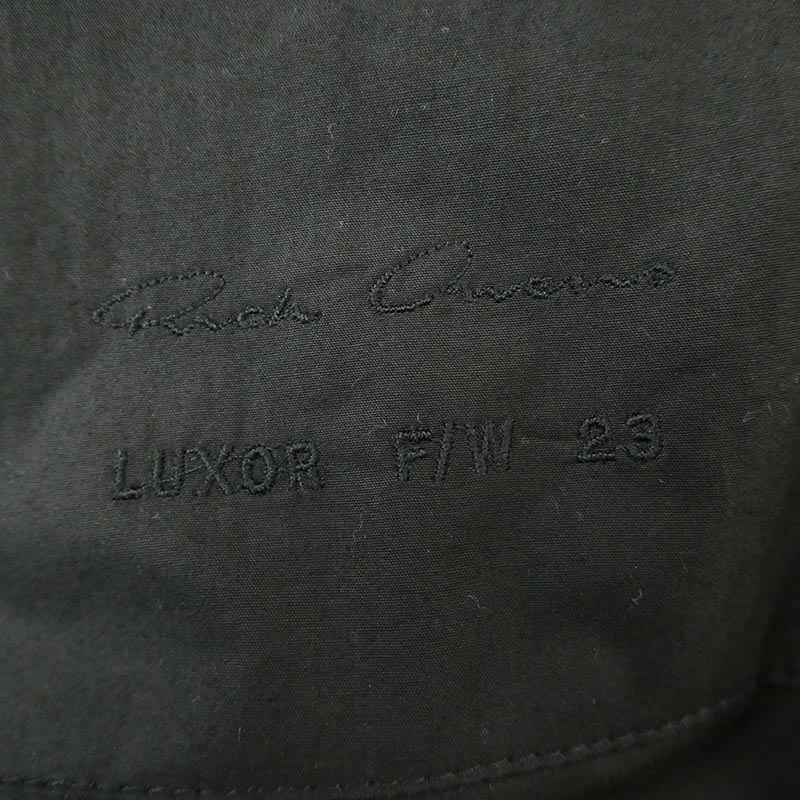 リックオウエンス 23AW RU02C7766-LNV BRAD JACKET レザー 中綿 ブラッド ジャケット 買取実績 画像