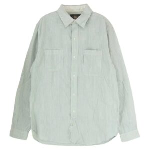 RRL マチ付き チンストラップ ストライプ 長袖 シャツ 買取実績