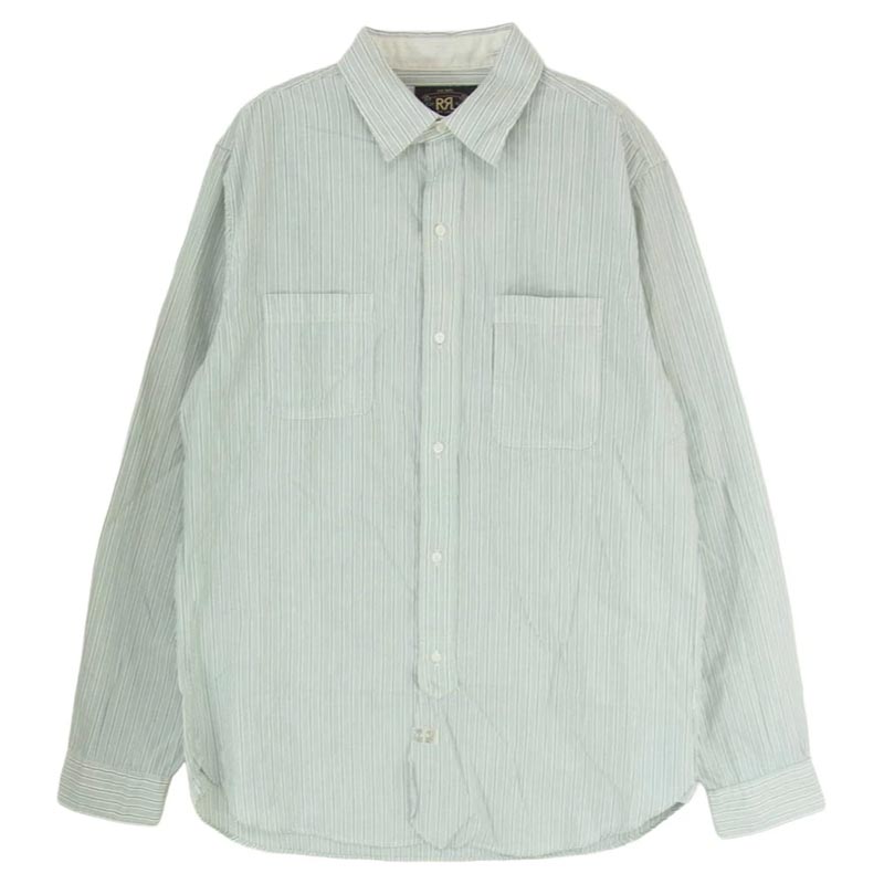 RRL マチ付き チンストラップ ストライプ 長袖 シャツ 買取実績