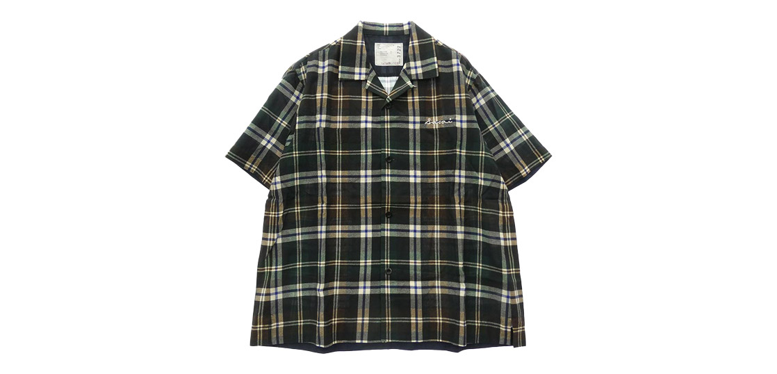 サカイ 25SS 25-03727M Plaid Print Shirt  買取実績