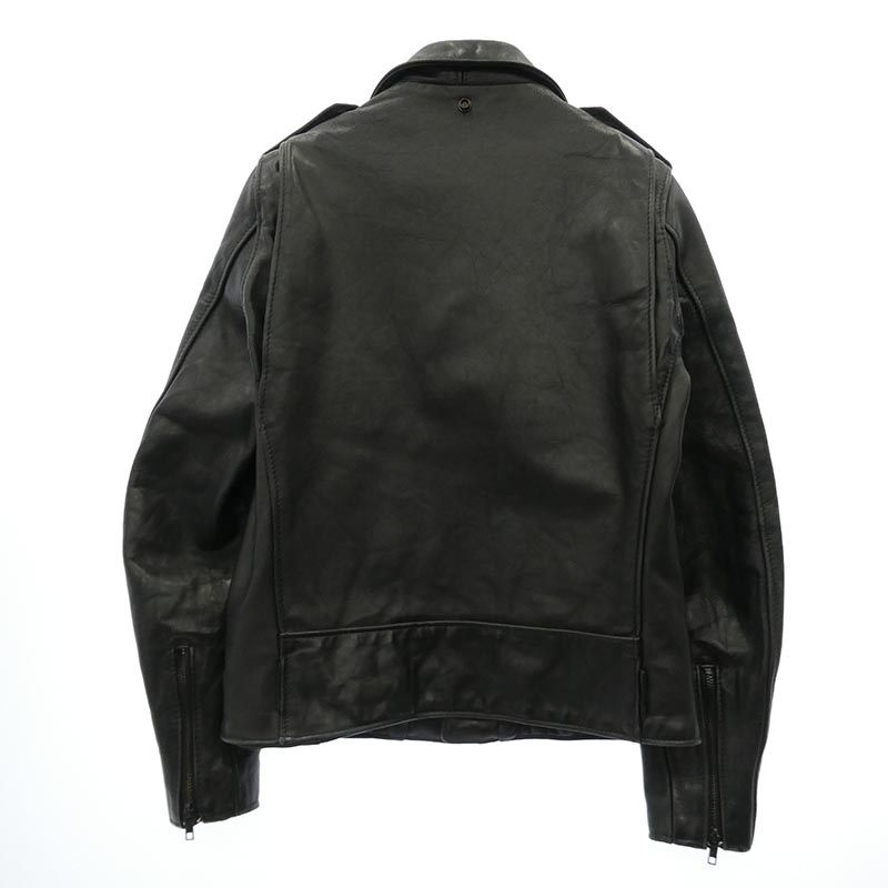 ショット x AMERICAN RAG CIE アメリカンラグシー 別注 613 ワンスター レザー ダブル ライダース ジャケット 買取実績 画像