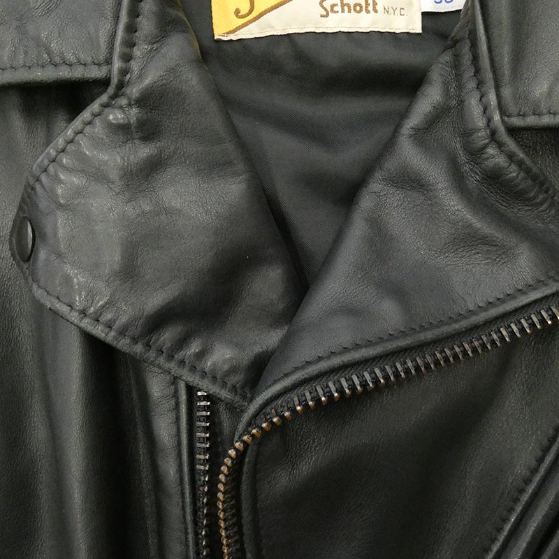ショット x AMERICAN RAG CIE アメリカンラグシー 別注 613 ワンスター レザー ダブル ライダース ジャケット 買取実績 画像