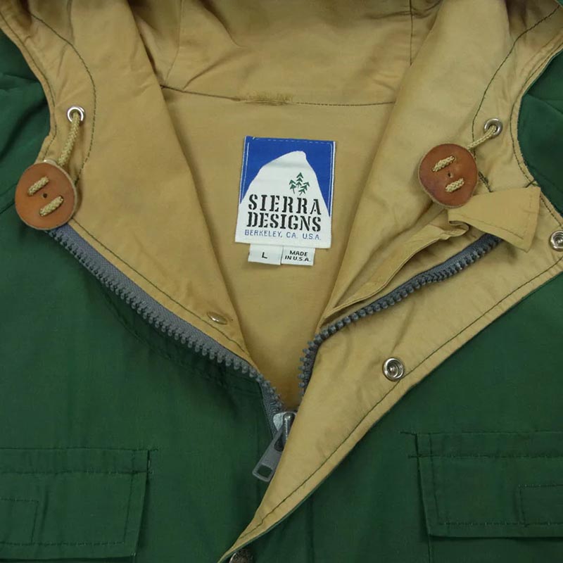 シエラデザイン USA製 90s 3本木タグ 60/40 Mountain Parka マウンテンパーカ ジャケット 買取実績 画像