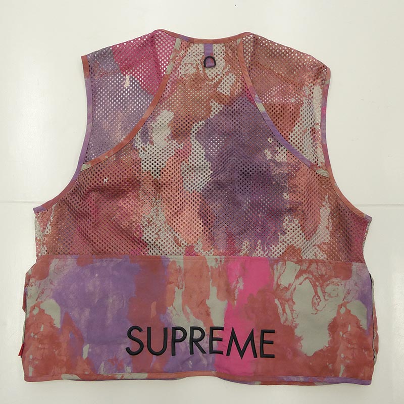 シュプリーム 20SS The North Face Cargo Vest Pink ノースフェイス カーゴ ベスト 買取実績 画像