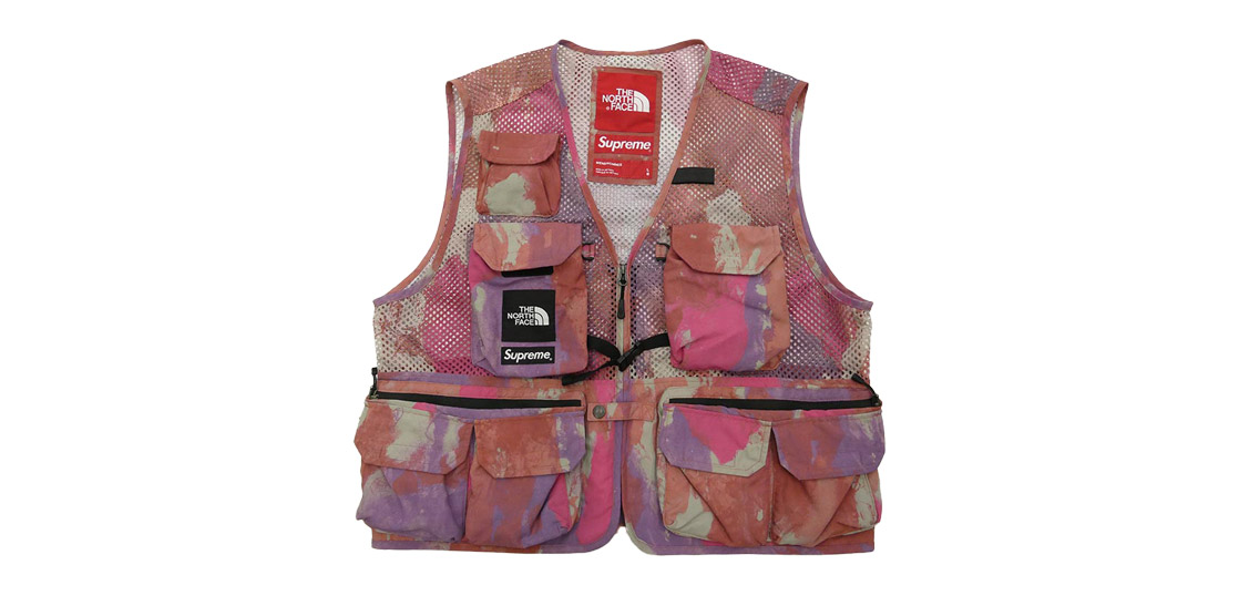 シュプリーム 20SS The North Face Cargo Vest Pink 買取実績