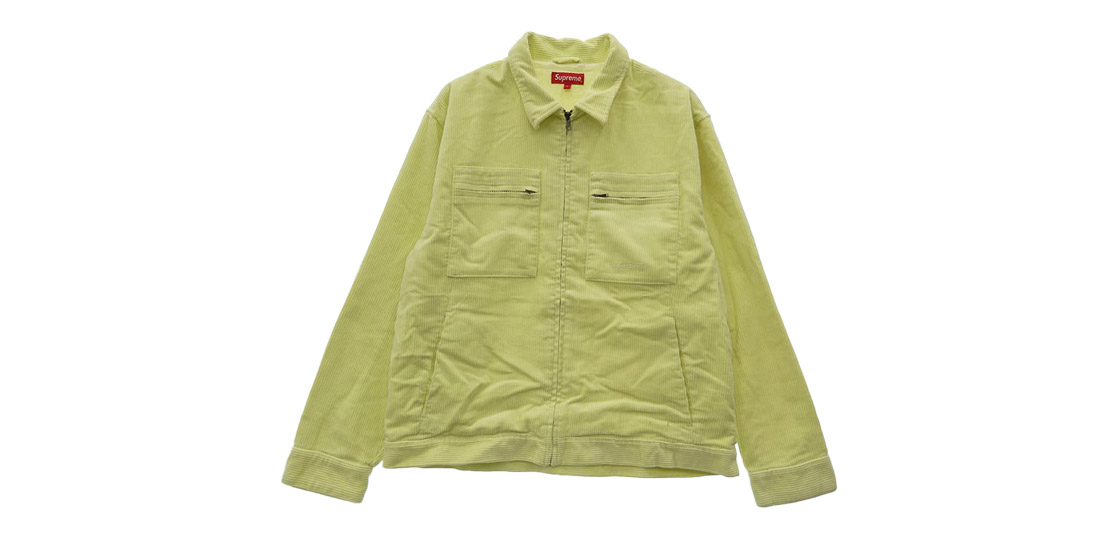 シュプリーム 21AW Corduroy Zip Jacket 買取実績