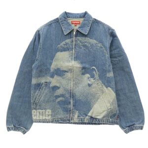 シュプリーム 21AW John Coltrane A Love Supreme Denim Harrington ジョン コルトレーン ア ラブ シュプリーム デニム ハリントン デニムジャケット 買取実績 画像