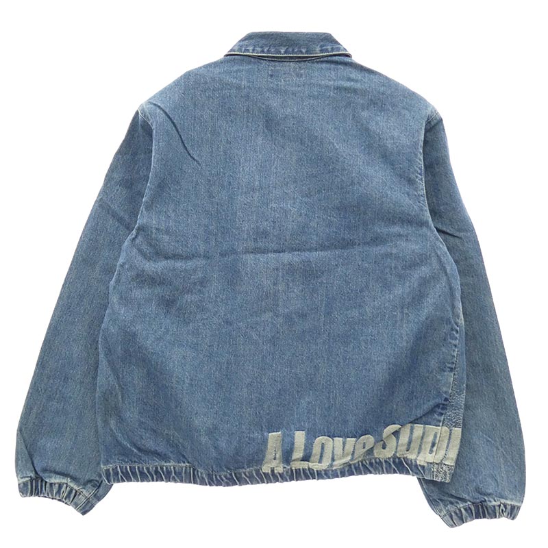 シュプリーム 21AW John Coltrane A Love Supreme Denim Harrington ジョン コルトレーン ア ラブ シュプリーム デニム ハリントン デニムジャケット 買取実績 画像