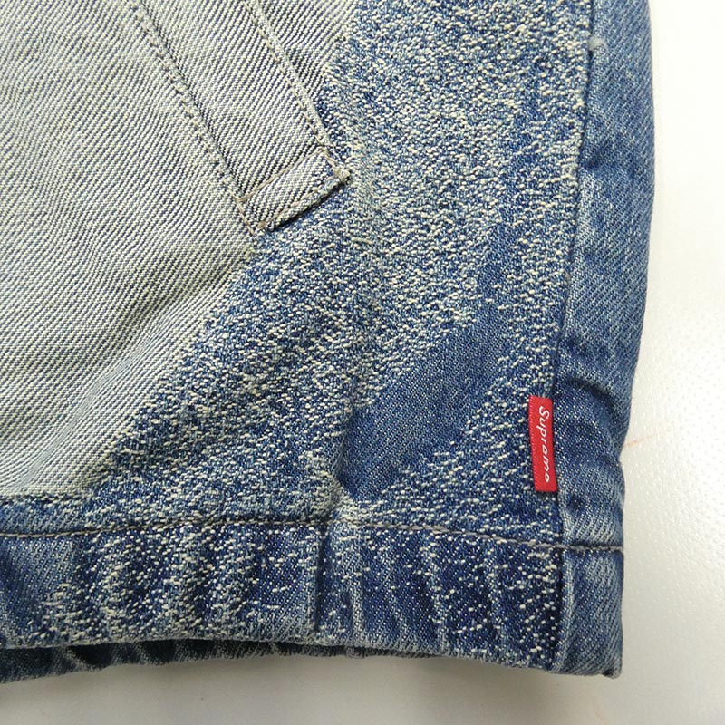 シュプリーム 21AW John Coltrane A Love Supreme Denim Harrington ジョン コルトレーン ア ラブ シュプリーム デニム ハリントン デニムジャケット 買取実績 画像