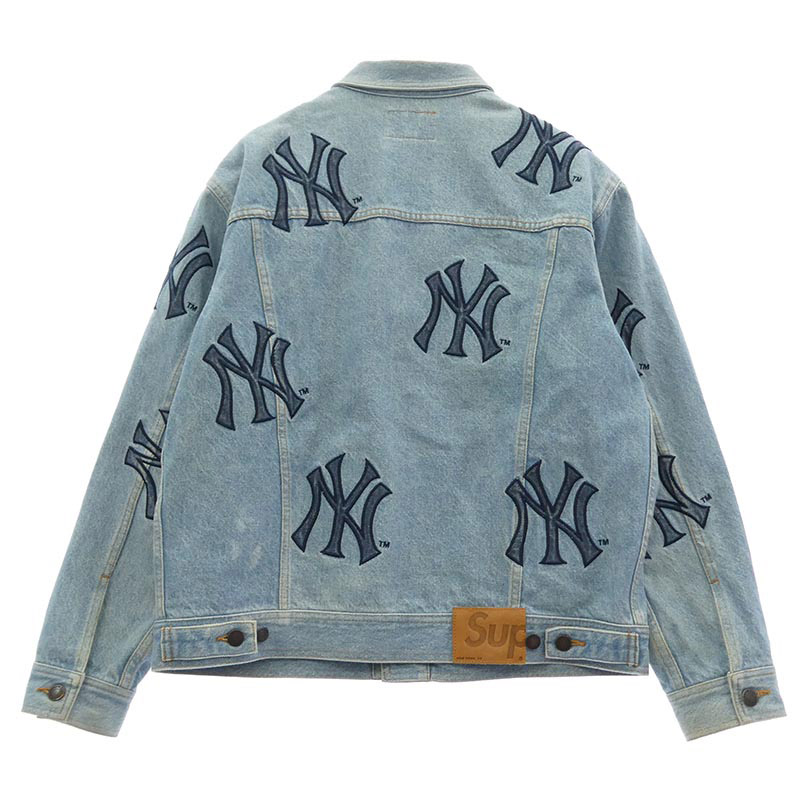 シュプリーム 21AW × NewYork Yankees Denim Trucker Jacket 買取実績 画像