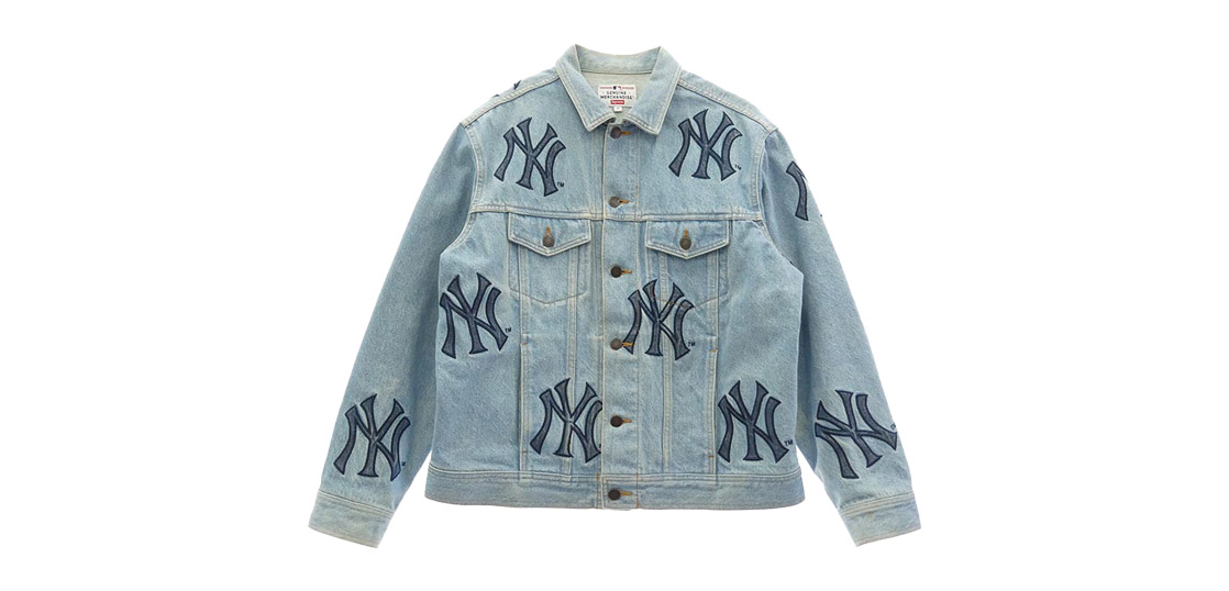 シュプリーム 21AW × NewYork Yankees Denim Trucker Jacket 買取実績