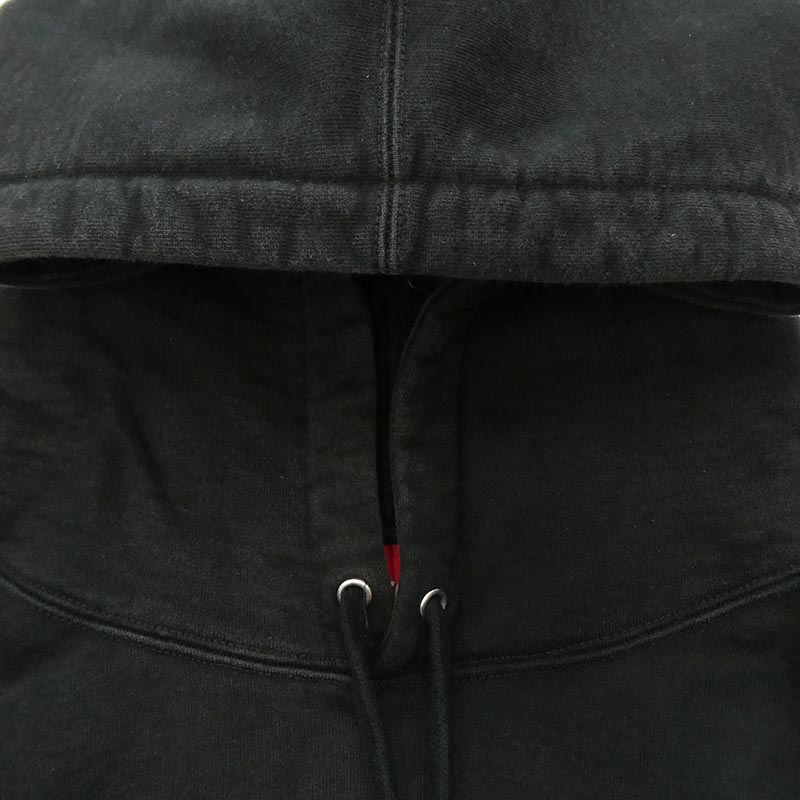 シュプリーム 21SS Big Logo Hooded Sweatshirt BlacK ビッグロゴ フーデッド スウェットシャツ プルオーバー パーカー 買取実績 画像