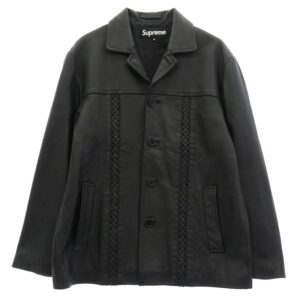 シュプリーム 21SS Braided Leather Overcoat 買取実績