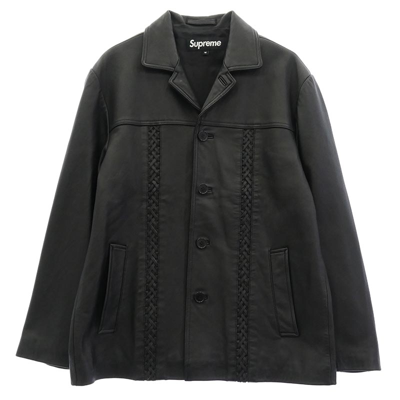 シュプリーム 21SS Braided Leather Overcoat 買取実績