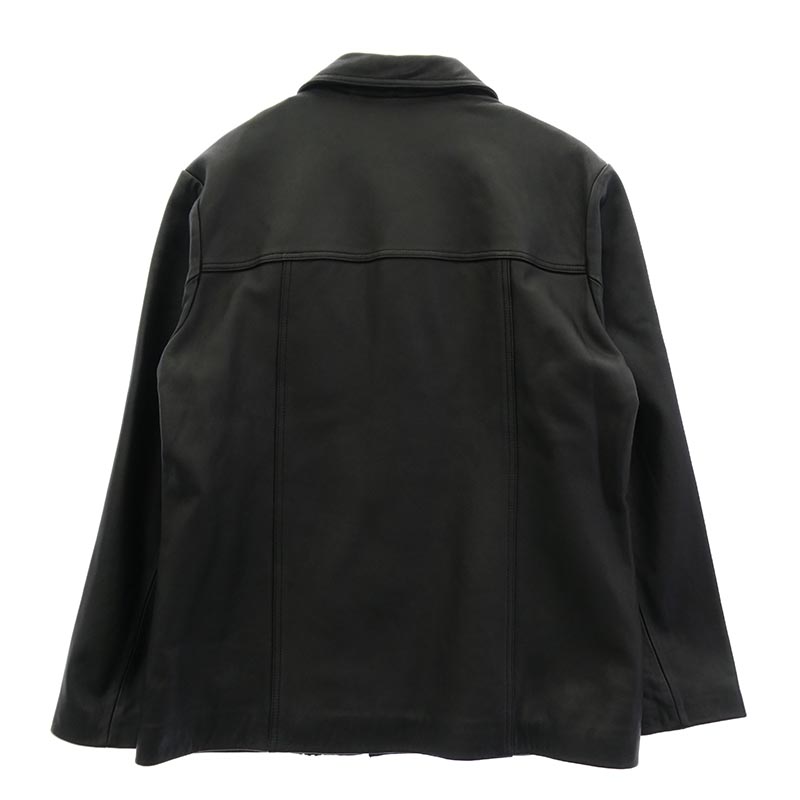 シュプリーム 21SS Braided Leather Overcoat ブレイデッド レザー オーバーコート 買取実績 画像