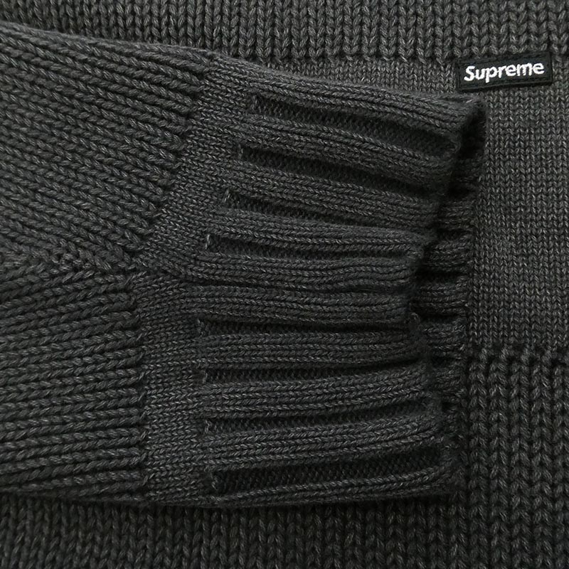 シュプリーム 23SS Small Box Stripe Sweater スモールボックスロゴ ストライプ ニット セーター 買取実績 画像