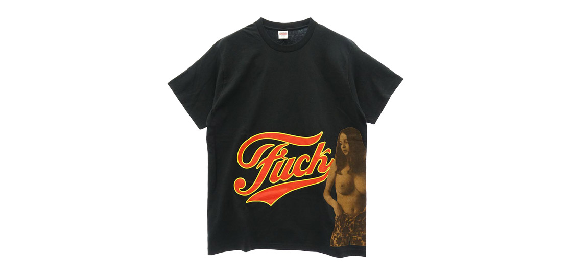シュプリーム 24AW × HYSTERIC GLAMOUR ヒステリックグラマー Fuck Tee ファック プリント 半袖 Tシャツ 買取実績