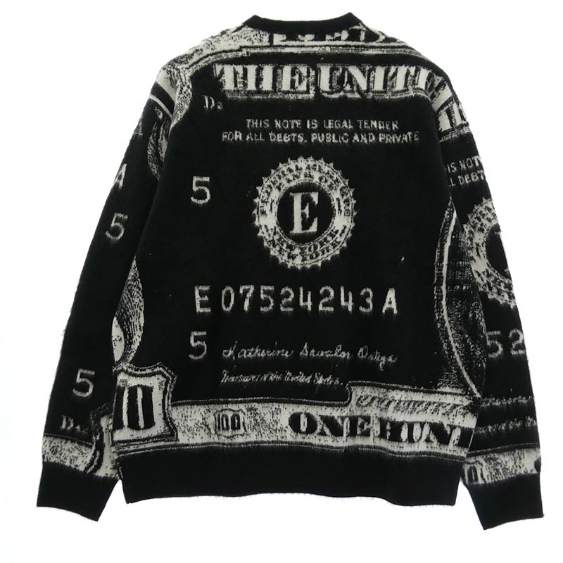 シュプリーム 25SS MONEY SWEATER マネーセーター 総柄 クルーネック ニット セーター 買取実績 画像
